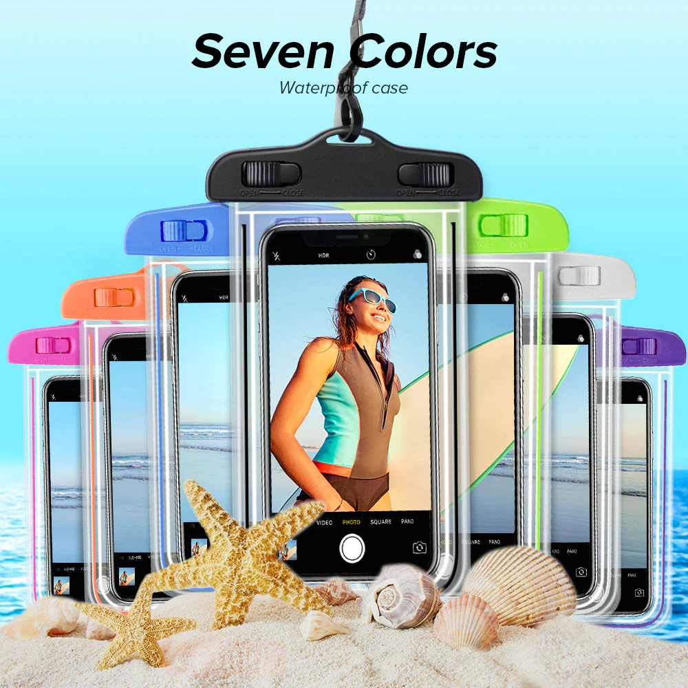 Full Protection Waterproof Case  with Touch Sensitive and Compatible for most Smartphone
