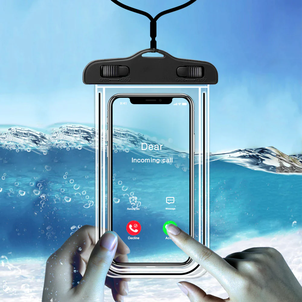 Full Protection Waterproof Case  with Touch Sensitive and Compatible for most Smartphone