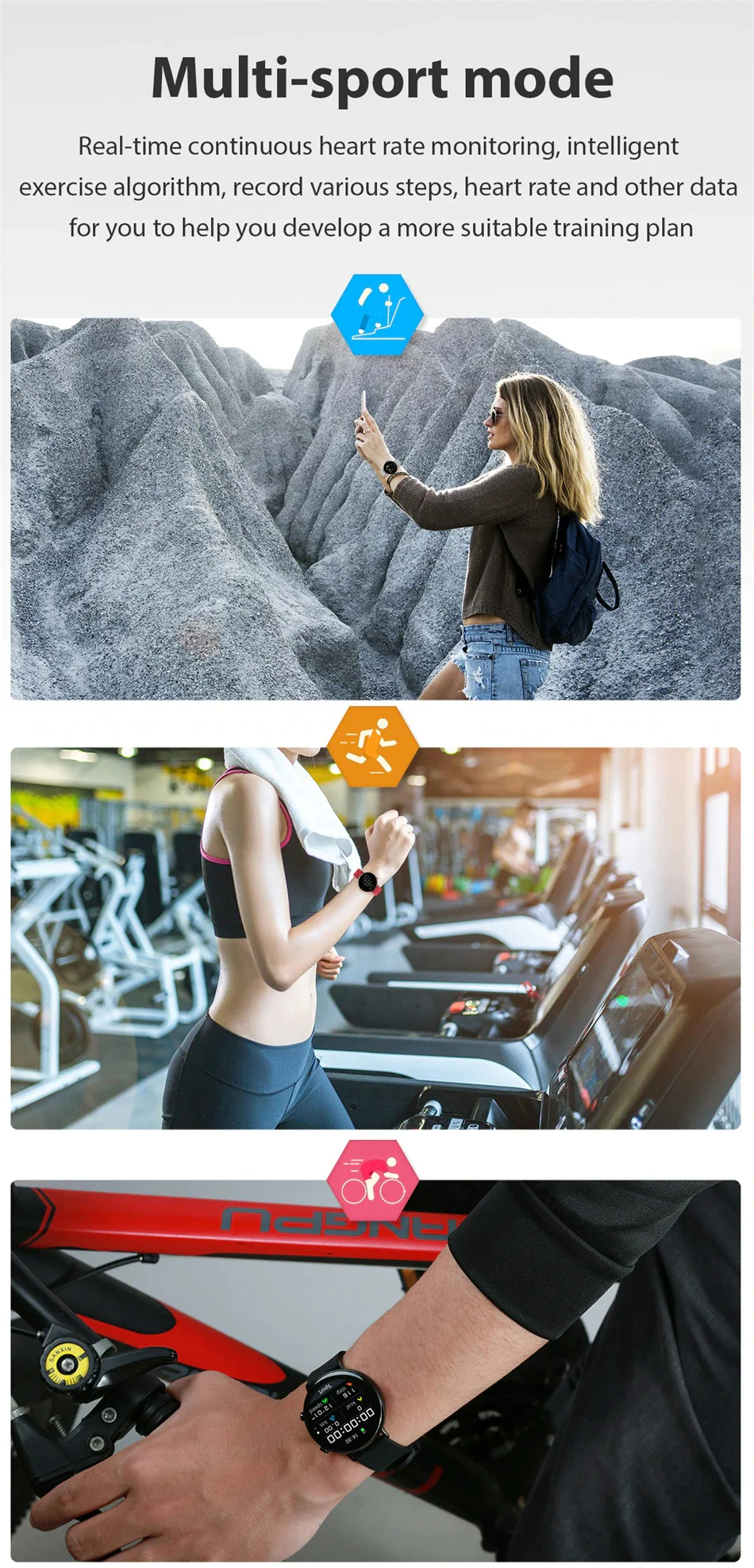 Isbel Urban Woman Smart Watch and Fitness Tracker GTS 2