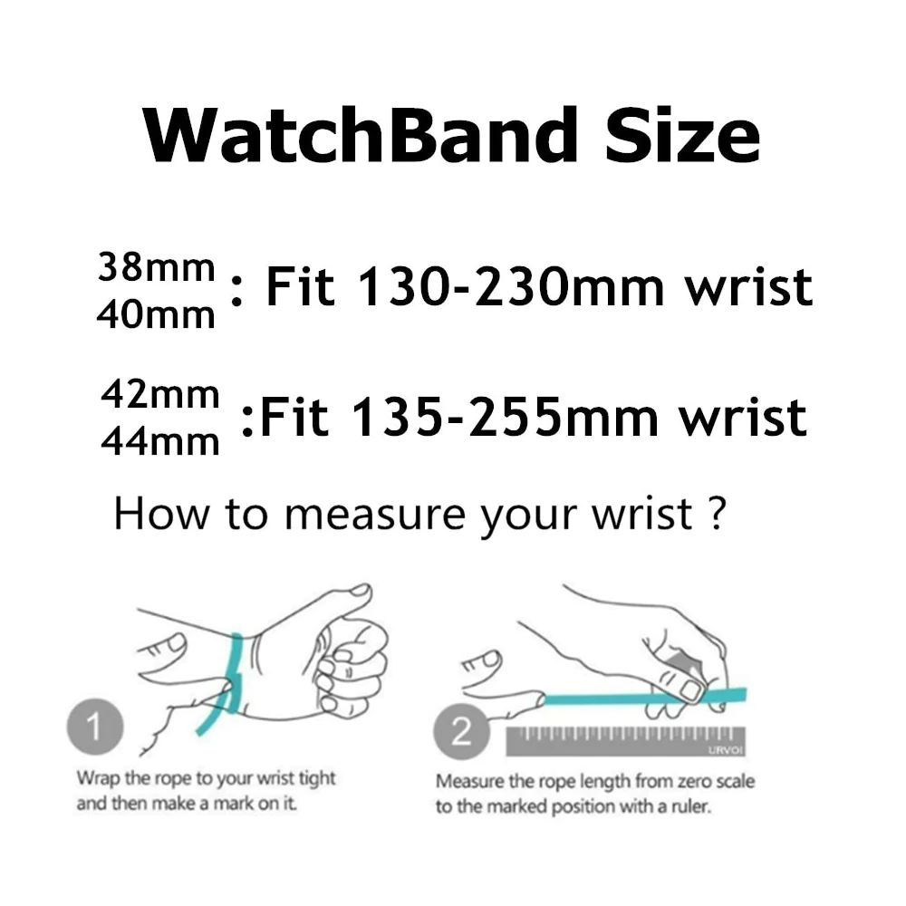 Stainless Steel Magnetic Loop Bracelet for Apple iWatch Series