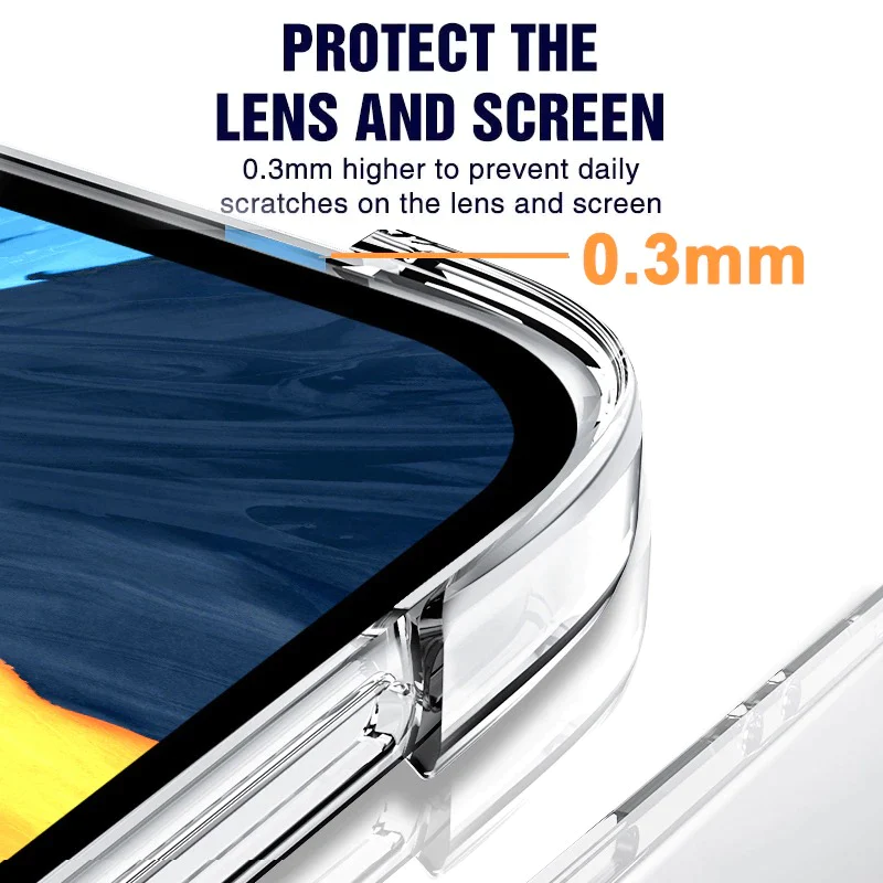 BLKTECH Hard Protective Case with AIRBAG Drop Protection for iPad