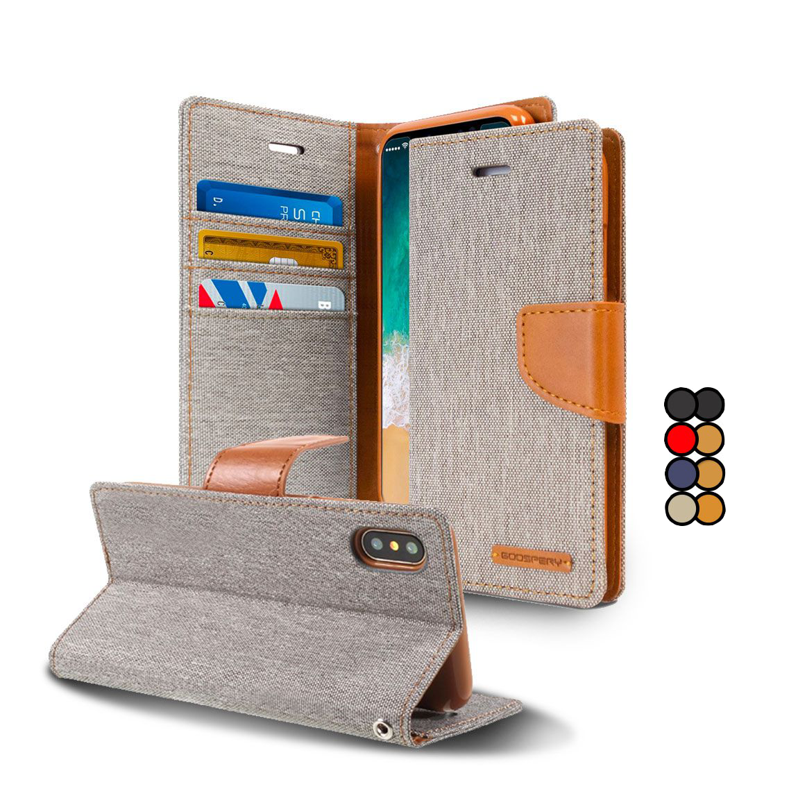 Goospery Canvas Design Phone Case l iPhone 14 Series.