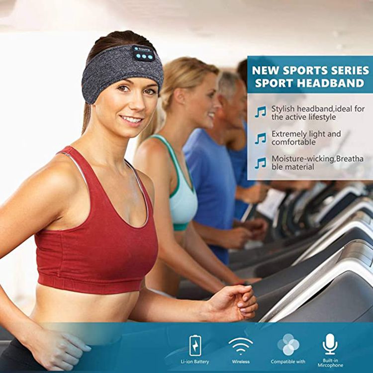 New Sports Bluetooth Headband - Ideal for the Active Lifestyle or a Better Sleeping Eye Mask.