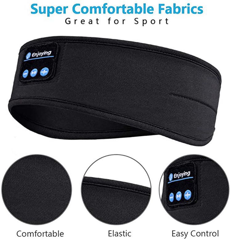 New Sports Bluetooth Headband - Ideal for the Active Lifestyle or a Better Sleeping Eye Mask.