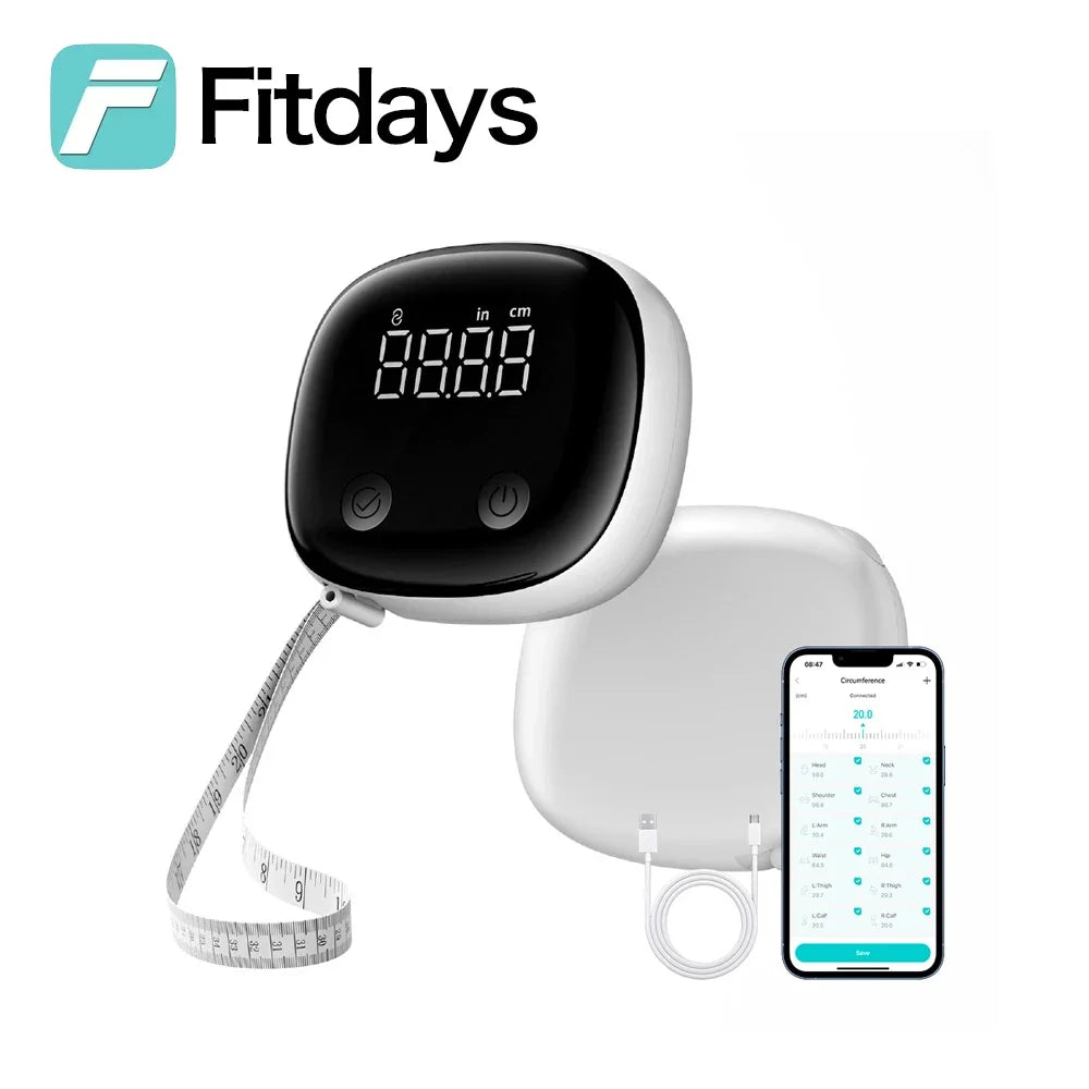 Fitdays Smart Nutrition Scale – Calories, Protein, Fat & Carbs, 5kg