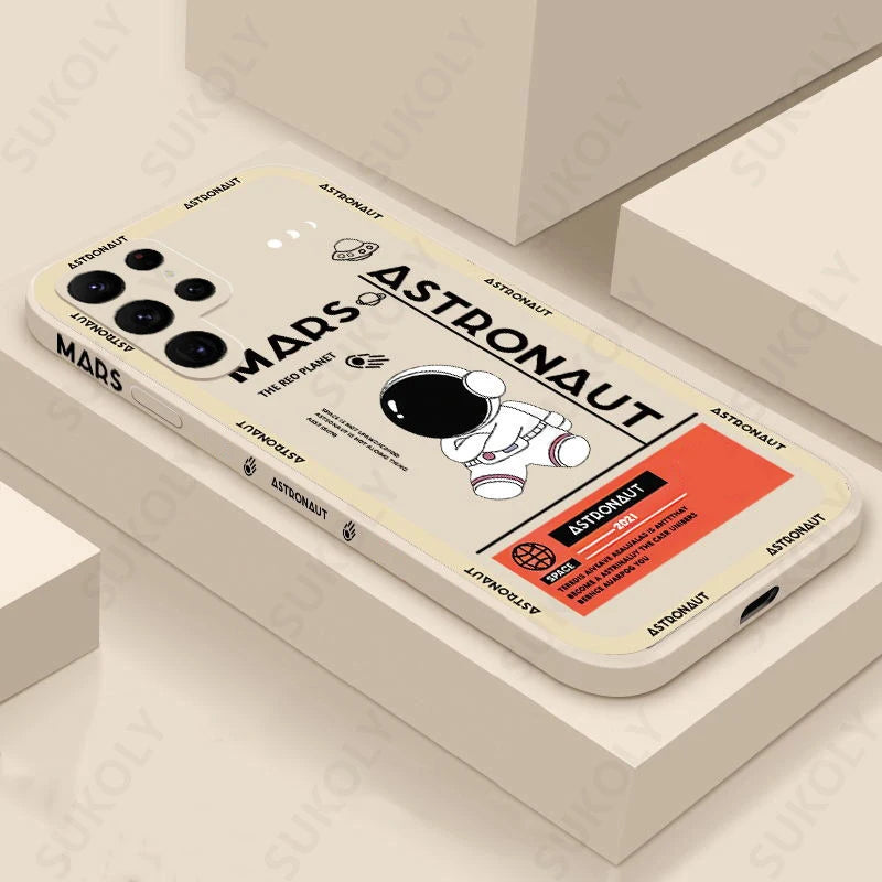 The case is made of a soft and flexible silicone material that provides excellent shock absorption, protecting your phone from drops and impacts while remaining lightweight and comfortable. The phone case fits the Samsung Galaxy phone models, ensuring a snug fit for your device and providing easy access to all ports, buttons, and functions. It also offers an anti-slip grip, so your phone won't slip out of your hand when you're out and about