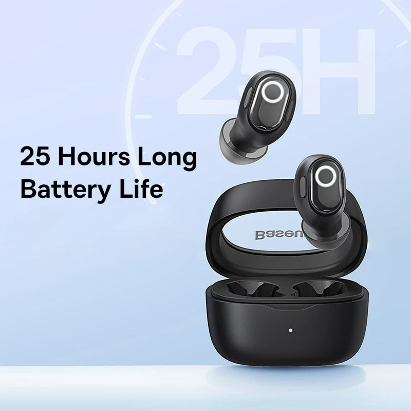 The Baseus WM02 TWS Wireless Earphones are high-quality and stylish earbuds. The earbuds have a mini in-ear comfortable design even during vigorous activities such as working out or running, and the advanced Bluetooth 5.3 technology makes connections more stable. Overall, the Baseus WM02 TWS Wireless Earphones are an excellent choice for anyone looking for a high-quality and stylish pair of wireless earbuds with excellent sound quality, comfortable fit, and convenient features.