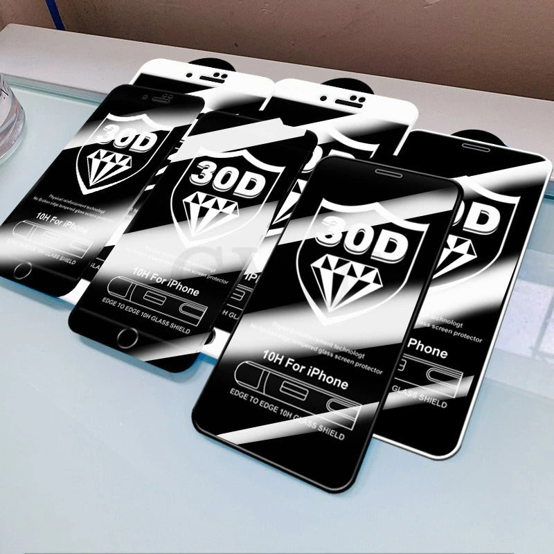 30D Full Cover Tempered Glass.