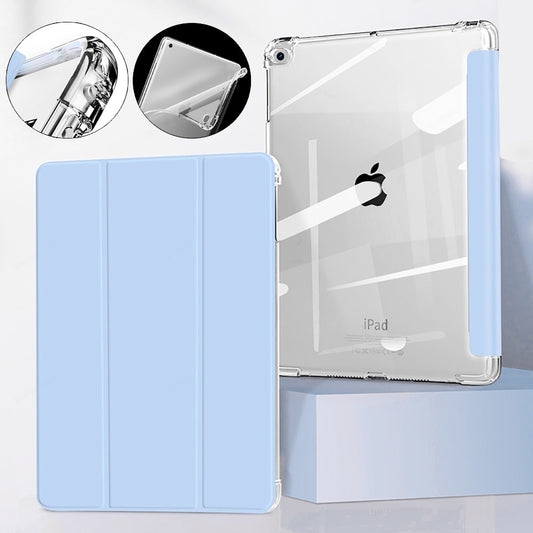 AUZONE Tri-Fold Transparent Case for Apple iPad Mini