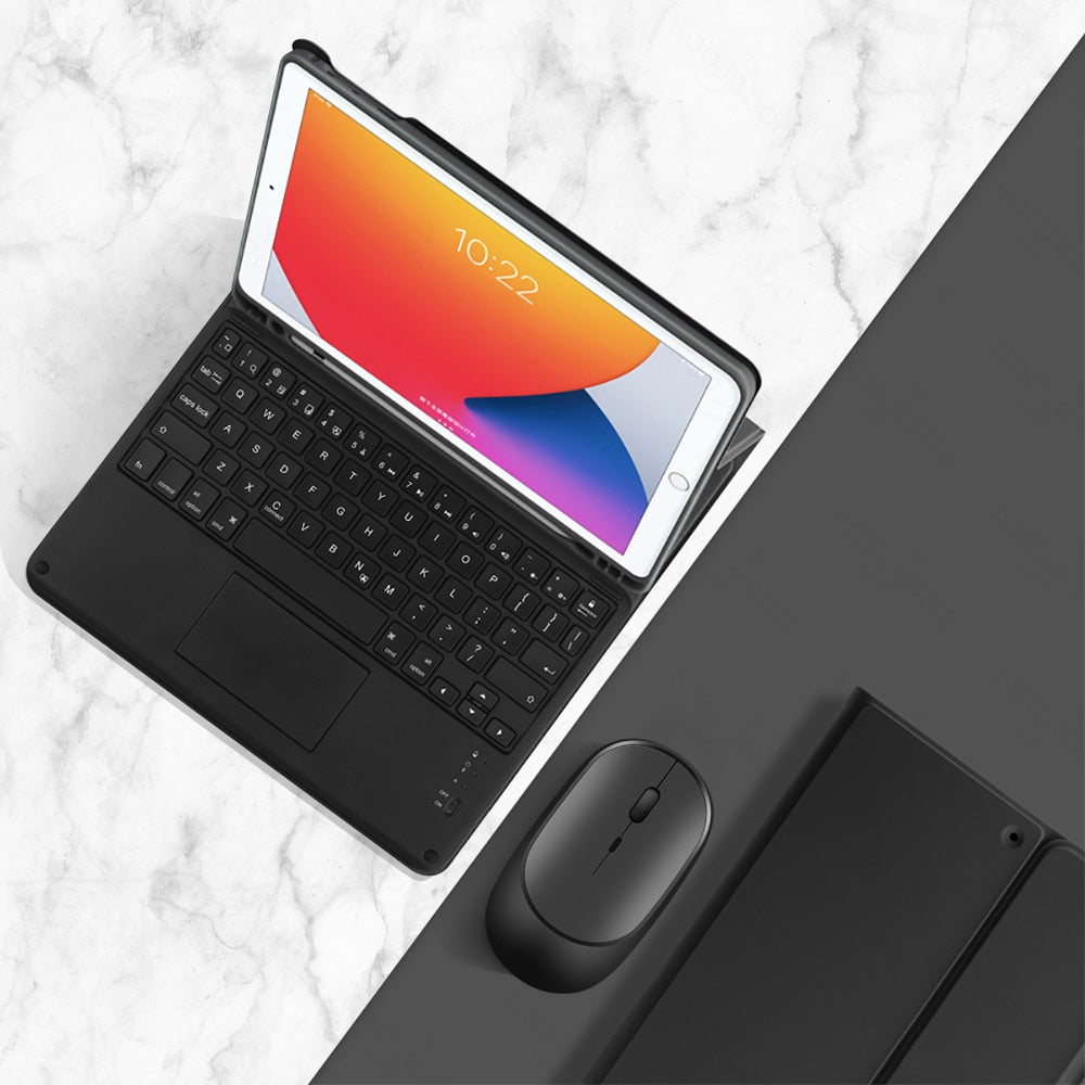 Nano Silicone Apple iPad Keyboard Case: Ultimate Protection and Typing Experience for iPad.