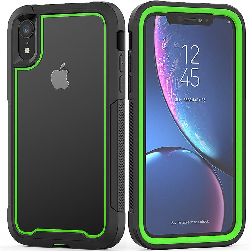 Shock Proof TPU Protective Defense Shield Case for iPhone