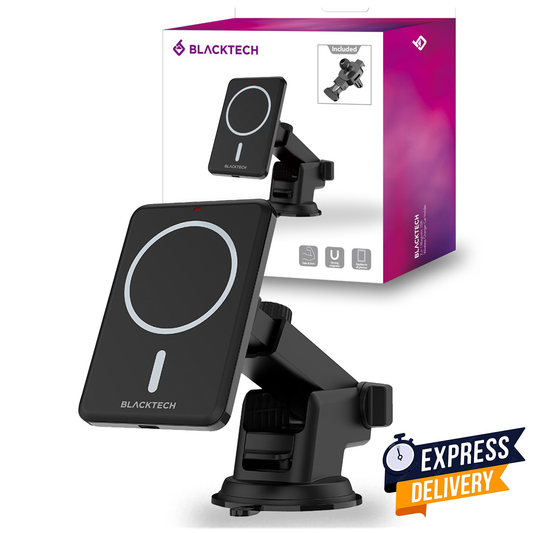 Magsafe 15W Magnetic 2in1 Wireless Fast Charging Car Phone Holder.