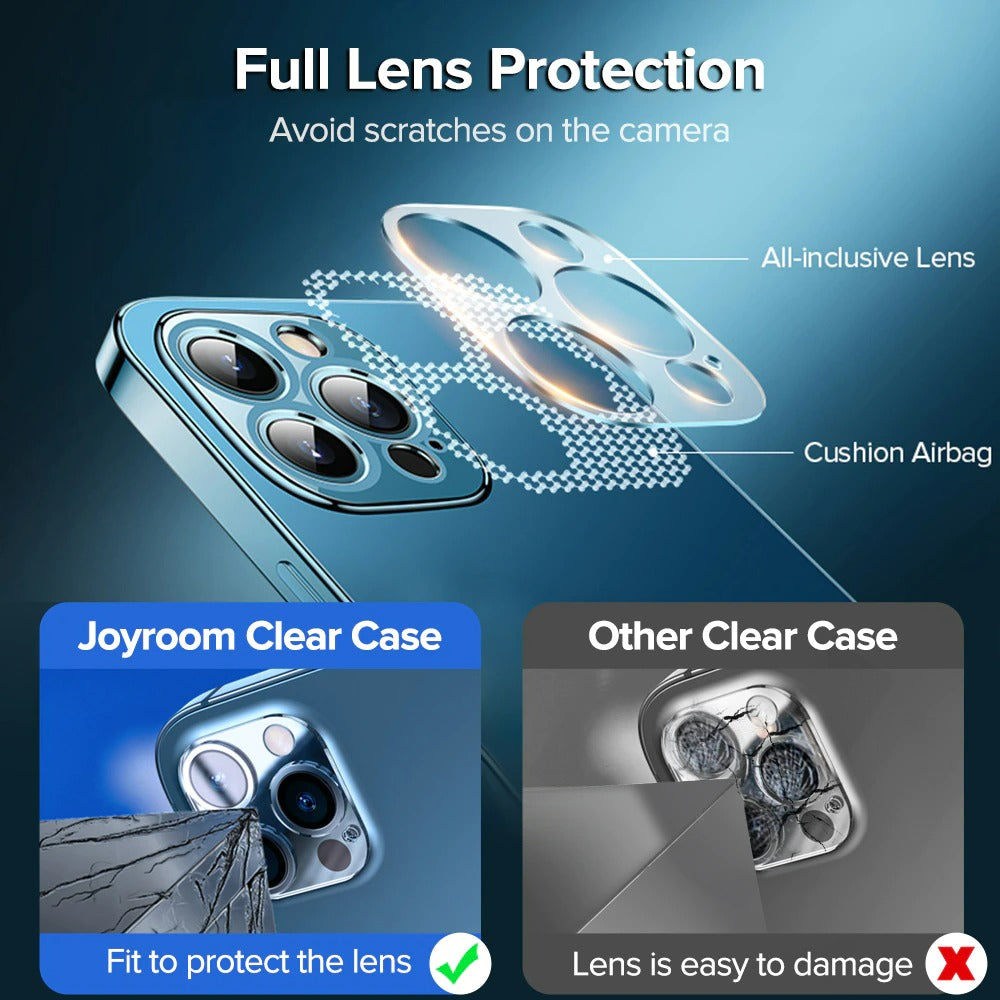 Defence Grade Ultra Clear Case and  Full Lens Protection for iPhone.
