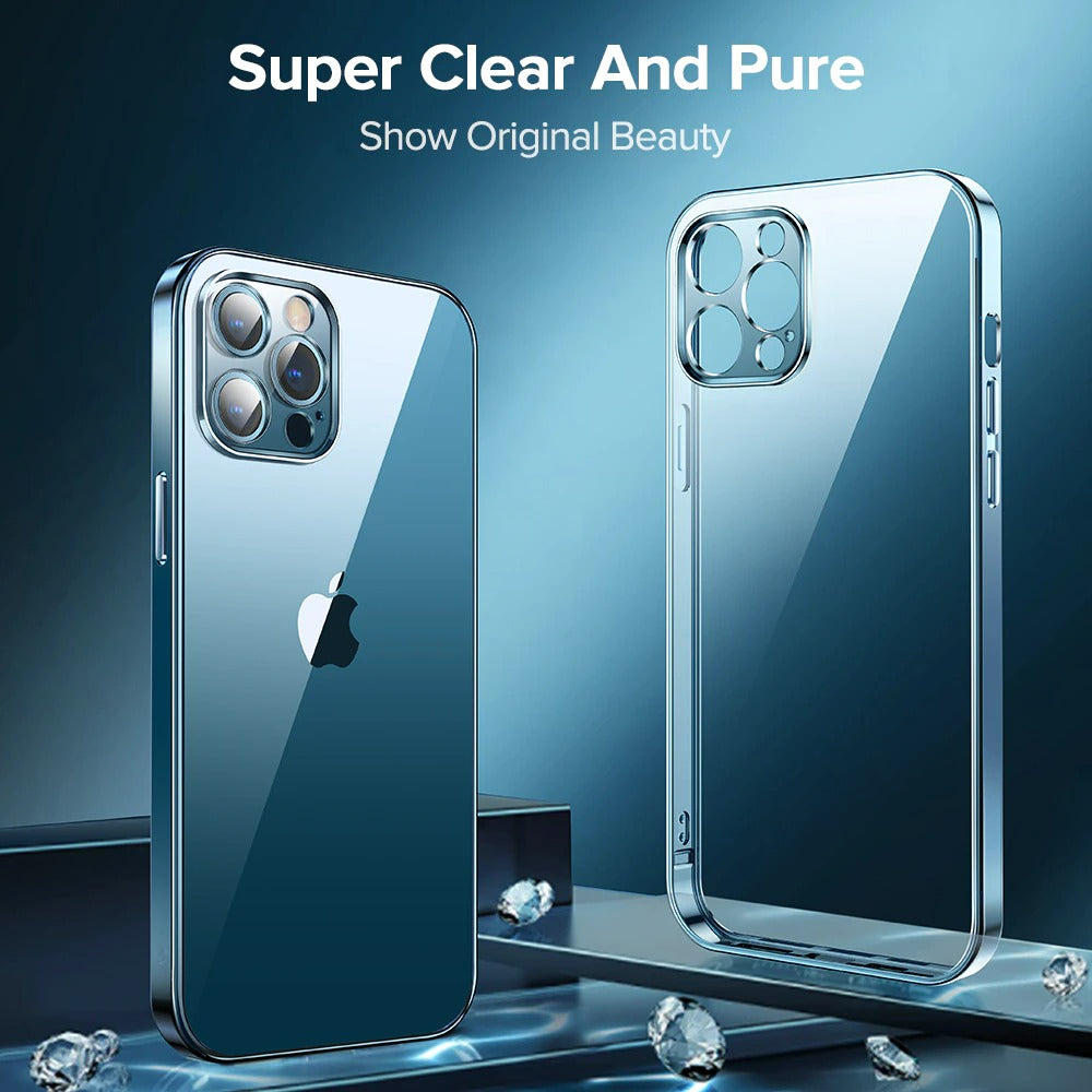 Defence Grade Ultra Clear Case and  Full Lens Protection for iPhone.
