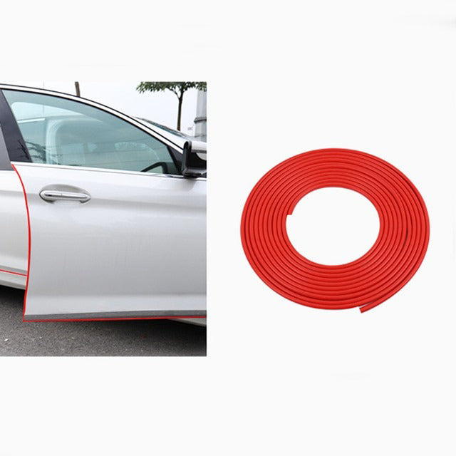 Universal Car Door Protection Edge Guards Trim Styling Moulding Strip Rubber Scratch Protector For Car  Doors