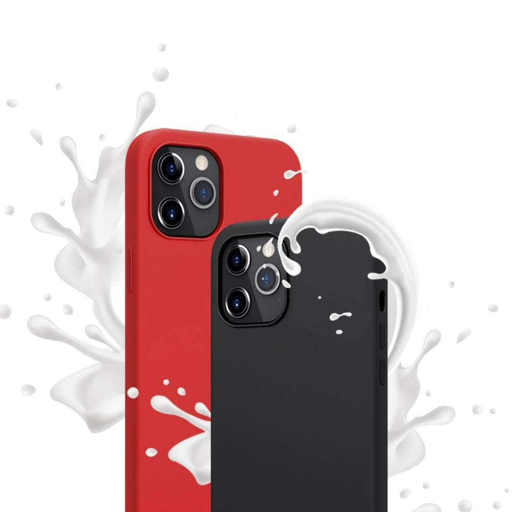 Flex Case High Purity Silicon Case Red for iPhone 13