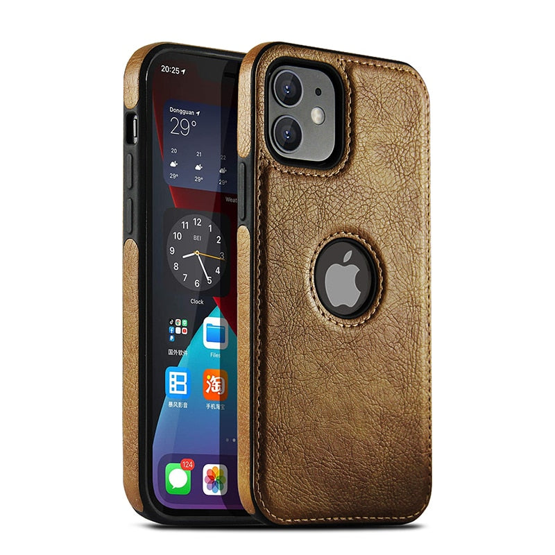 High Quality PU Leather Mobile Phones Cases for iPhone.