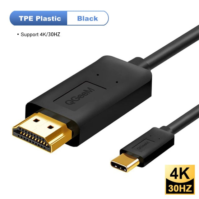 4K HDMI 60Hz Cable USB Type C to HDMI Adapter USB-C HDMI Thunderbolt 3 Converter.