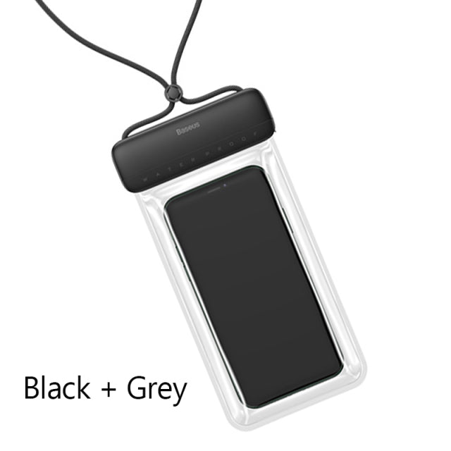 Enjoy Water Sports with Your Phone - Baseus Water Proof Pouch Bag and Protection Case for iPhone and Samsung