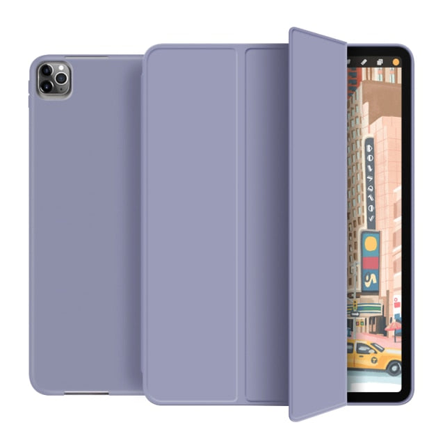 AUZONE Tri-Fold Case for iPad 10.2" 10.5" 9.7".