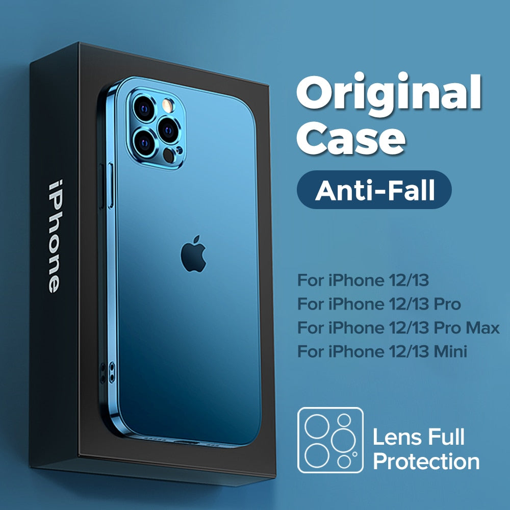 Defence Grade Ultra Clear Case and  Full Lens Protection for iPhone.