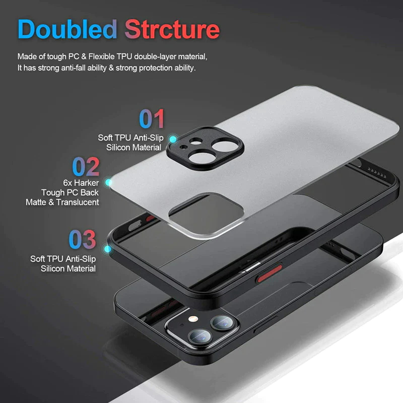 Luxury Matte Magnetic Magsafe Wireless Charging Case for iPhone 14