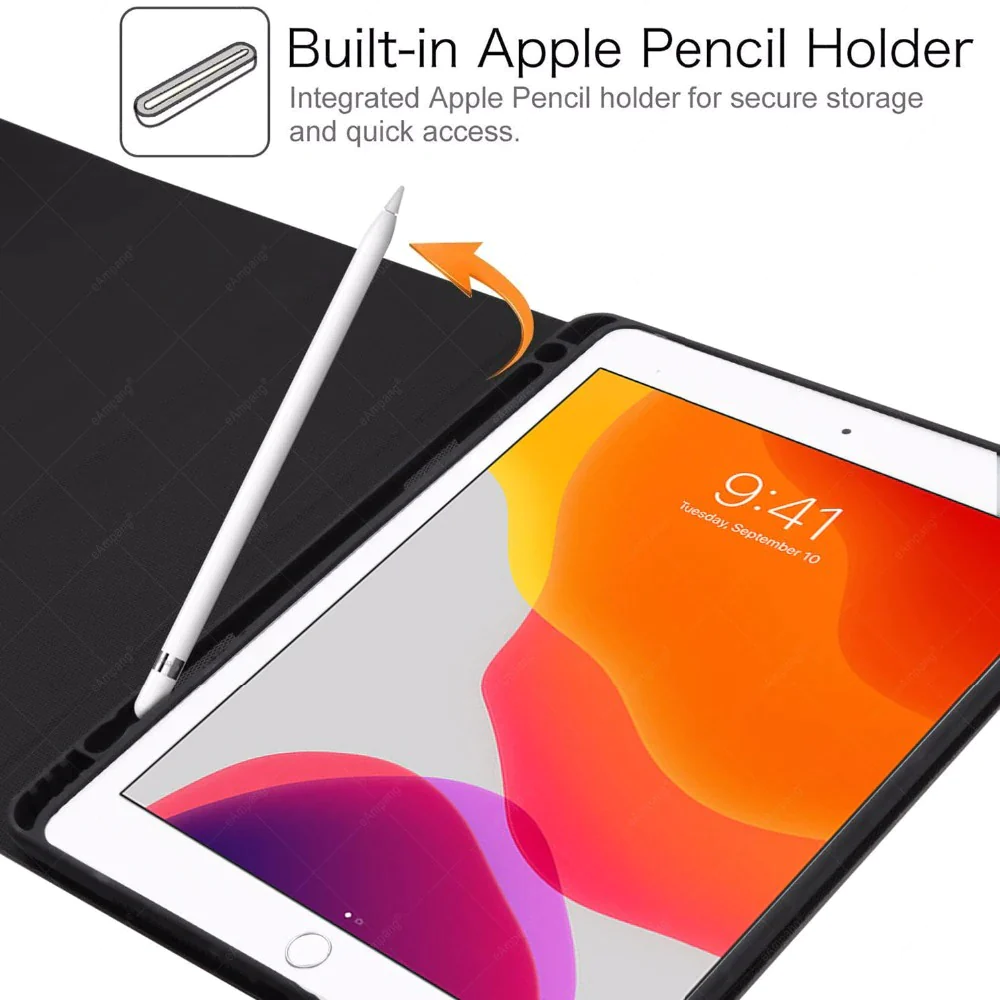 Luxury Protective Case for iPad Compo Multicolour Backlight Touch keyboard with Trackpad