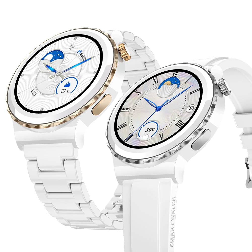 The perfect blend of style and Technology - New J3 Active Luxury Cera Gold Smart Watch and Health Tracker.