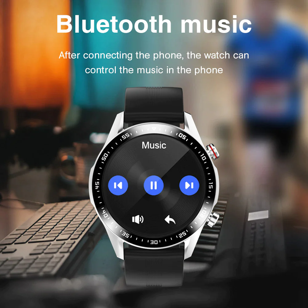 ACTIVE E1-2 Men Smart Watch and Sports Fitness Tracker for Android & IOS.