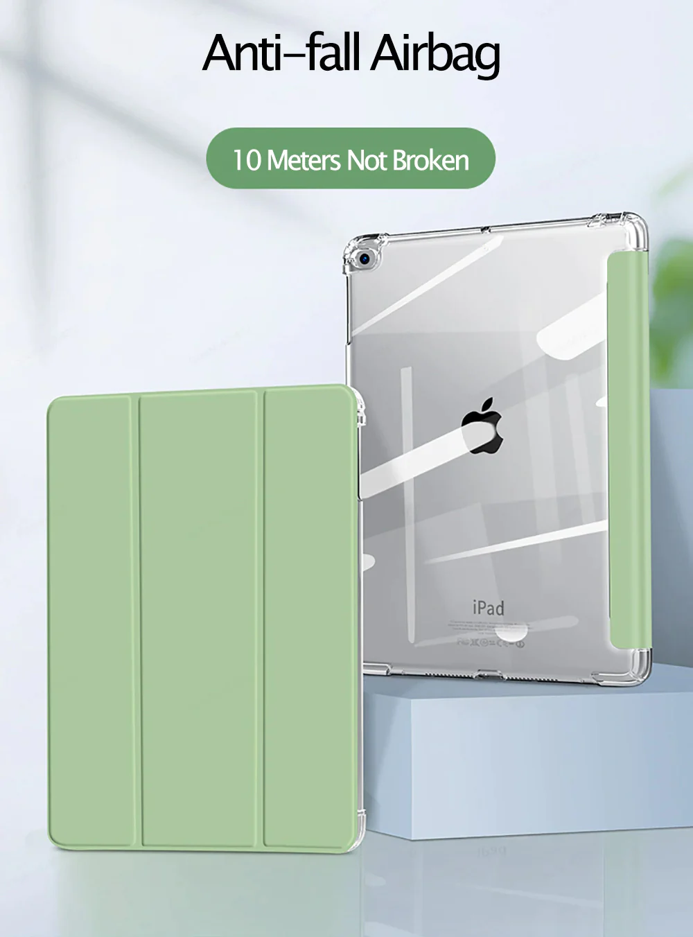 AUZONE Tri-Fold Case for iPad 10.2" 10.5" 9.7".