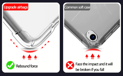 AUZONE Tri-Fold Transparent Case for Apple iPad Mini