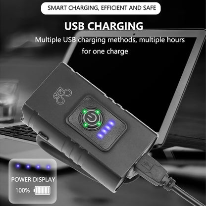 800 Lumen USB Rechargeable Bike Light – Aluminium Front Headlight
