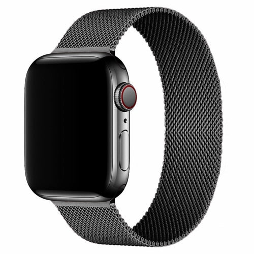 Stainless Steel Magnetic Loop Bracelet for Apple iWatch Series
