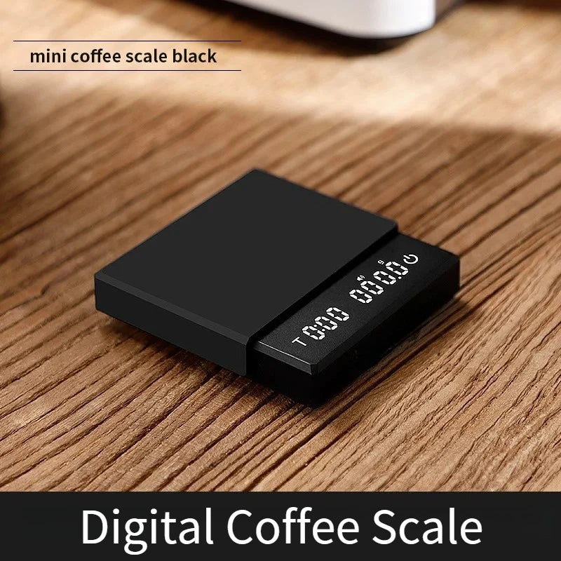 Bincoo mini coffee scale with timer and silicone mat