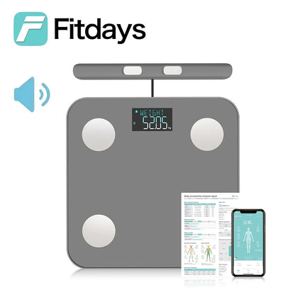 Fitdays Smart Nutrition Scale – Calories, Protein, Fat & Carbs, 5kg