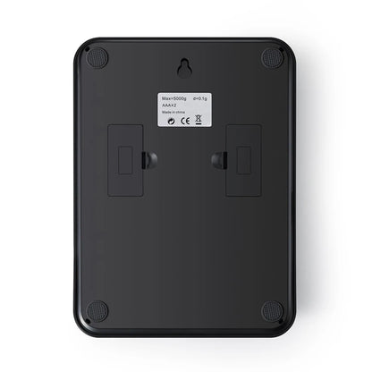 Waterproof Stainless Steel Kitchen Scale – 3kg, 5kg or 10kg, 0.1g Display
