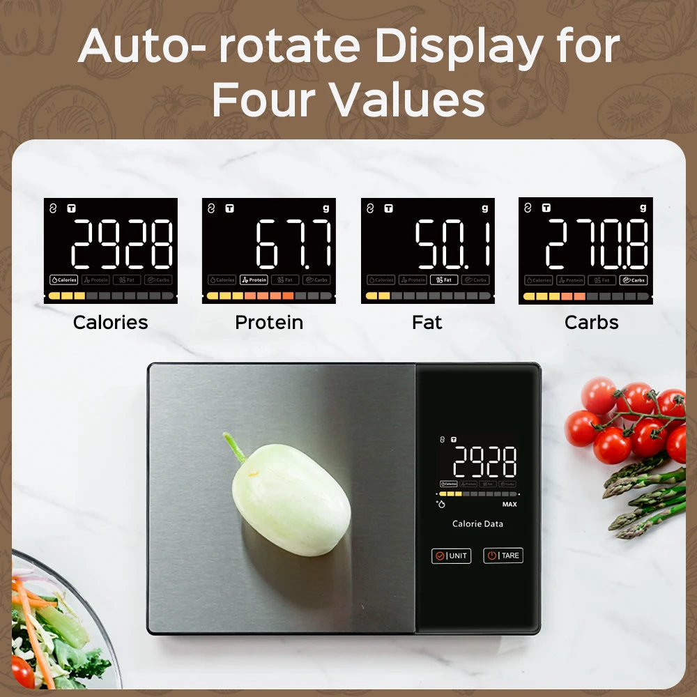 Fitdays smart nutrition scale – view 3