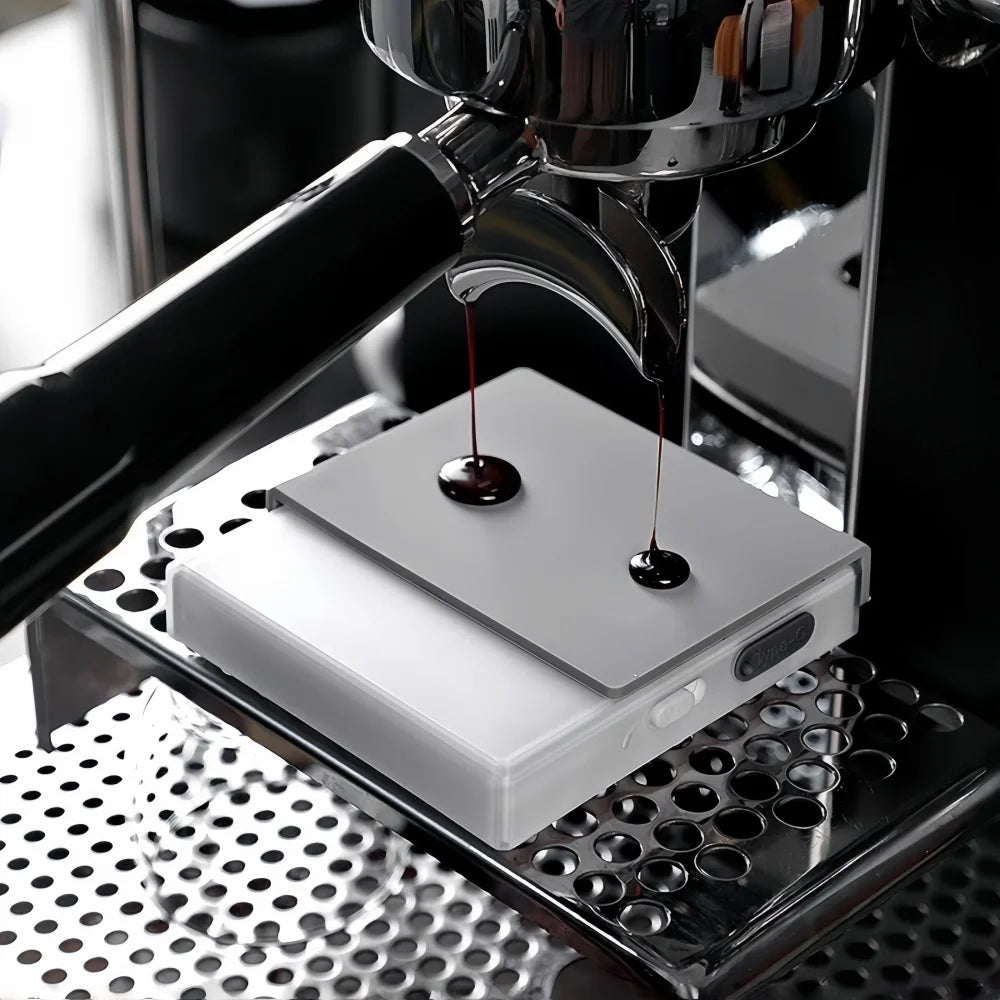 Mini Coffee Scale with Silicone Pad – 0.1g Precision, LED Display