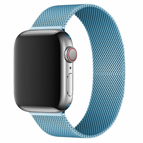 Stainless Steel Magnetic Loop Bracelet for Apple iWatch Series