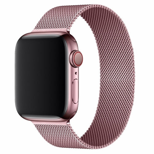 Stainless Steel Magnetic Loop Bracelet for Apple iWatch Series