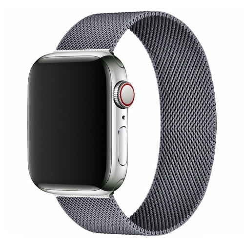 Stainless Steel Magnetic Loop Bracelet for Apple iWatch Series