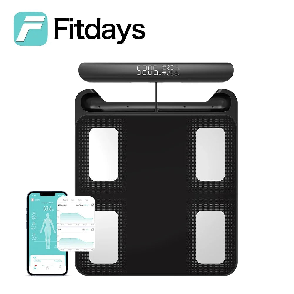 Fitdays Smart Nutrition Scale – Calories, Protein, Fat & Carbs, 5kg