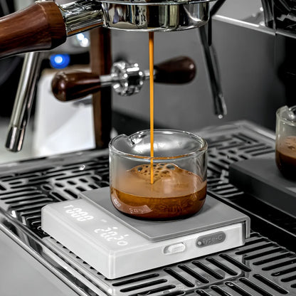 Mini Coffee Scale with Silicone Pad – 0.1g Precision, LED Display