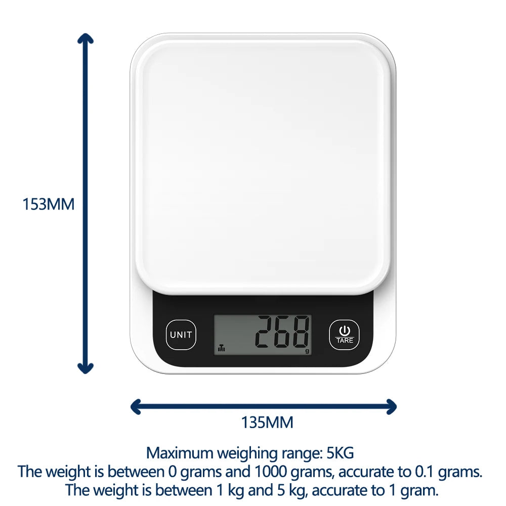 icomon Smart Nutrition Kitchen Scale with App – 5kg