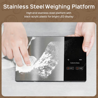 Fitdays Smart Nutrition Scale – Calories, Protein, Fat & Carbs, 5kg