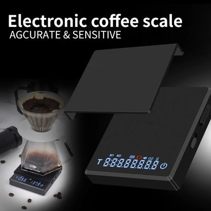 Bincoo Mini Coffee Scale with Timer – 2kg / 0.1g