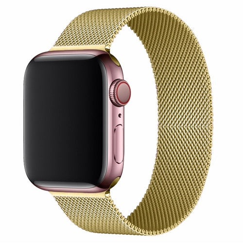Stainless Steel Magnetic Loop Bracelet for Apple iWatch Series