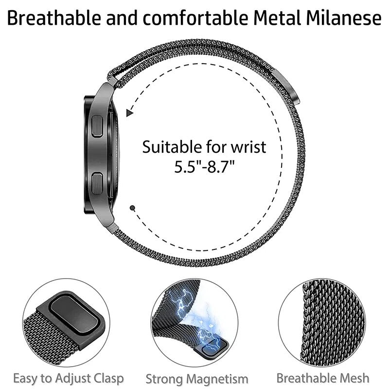 20mm Milanese loop band – view 3