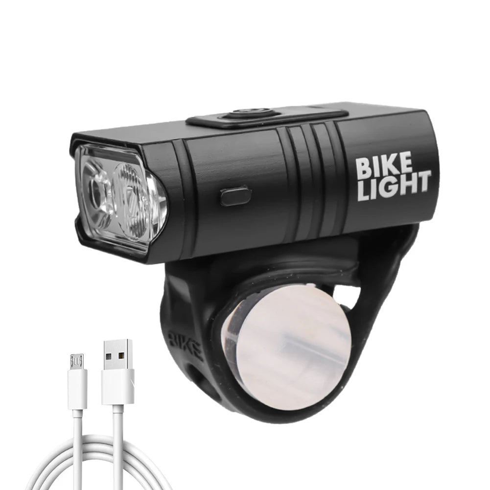 800 Lumen USB Rechargeable Bike Light – Aluminium Front Headlight