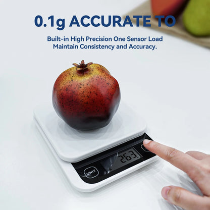 icomon Smart Nutrition Kitchen Scale with App – 5kg